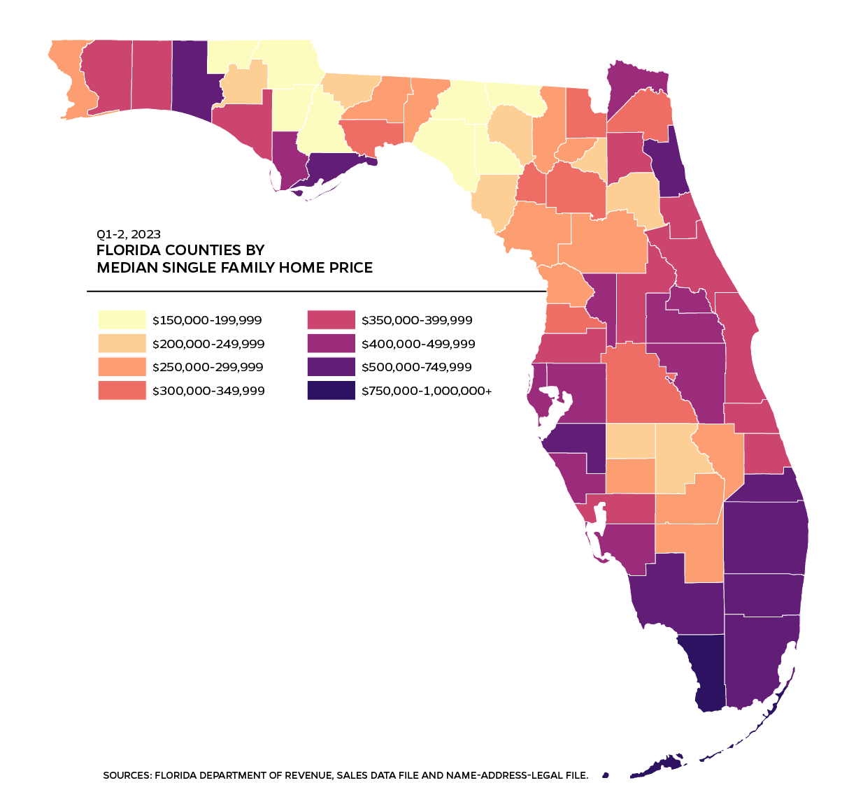 Florida Is Growing. Can Affordable Housing Keep Up? News with Florida Cost of Living Map