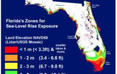 Florida Is Not Going Underwater, At Least Not All Of It – John in Map of Florida Sea Level Rise