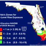 Florida Is Not Going Underwater, At Least Not All Of It   John With Map Of Sea Level Rise In Florida