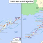 Florida Keys Scenic Highway Map   Ontheworldmap With Large Map Of Florida Keys