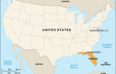 Florida | Map, Population, History, &amp; Facts | Britannica pertaining to Map of Florida USA