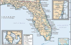 Florida | Map, Population, History, &amp; Facts | Britannica pertaining to Please Map Of The State Of Florida