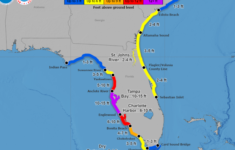 Florida Map Shows Areas Where Hurricane Milton Storm Surge Will inside Map Of Hurricane In Florida
