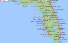 Florida Map With Cities | Mappr inside Map of Florida Cities Gulf Coast
