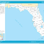 Florida Maps   Whiteclouds With Map Of Florida With Latitude And Longitude