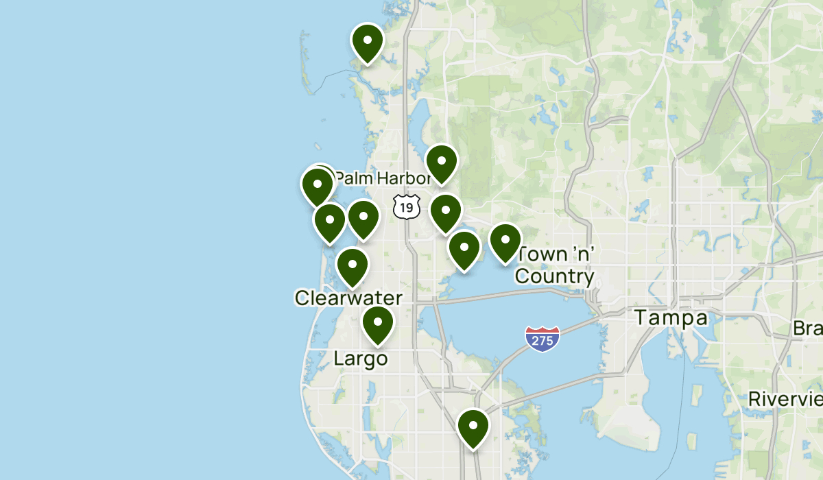 Florida - Palm Harbor | List | Alltrails pertaining to Map Of Florida Palm Harbor
