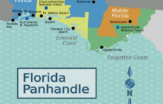 Florida Panhandle – Travel Guide At Wikivoyage throughout Map of Northern Florida Beaches