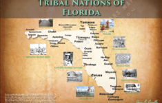 Florida - Pdf - Digital Map (Static) regarding Map of Native American Tribes in Florida