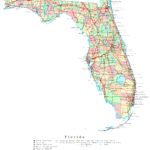 Florida Printable Map With Regard To Map Of Florida Printable Free