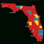 Florida Republicans Eye Control Of More County School Boards In With Map Of Conservative Counties In Florida 2024
