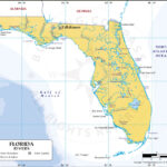 Florida River Map, Florida Rivers And Lakes With Regard To Map Of Florida Rivers