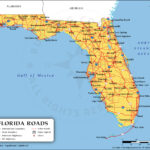 Florida Road Map, Florida Highway Map Inside Highway Map Of Georgia And Florida