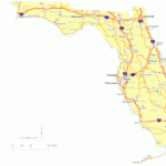 Florida Roads   Florida Interstates And Hwys Map   Cccarto Inside Map Of Interstates In Florida