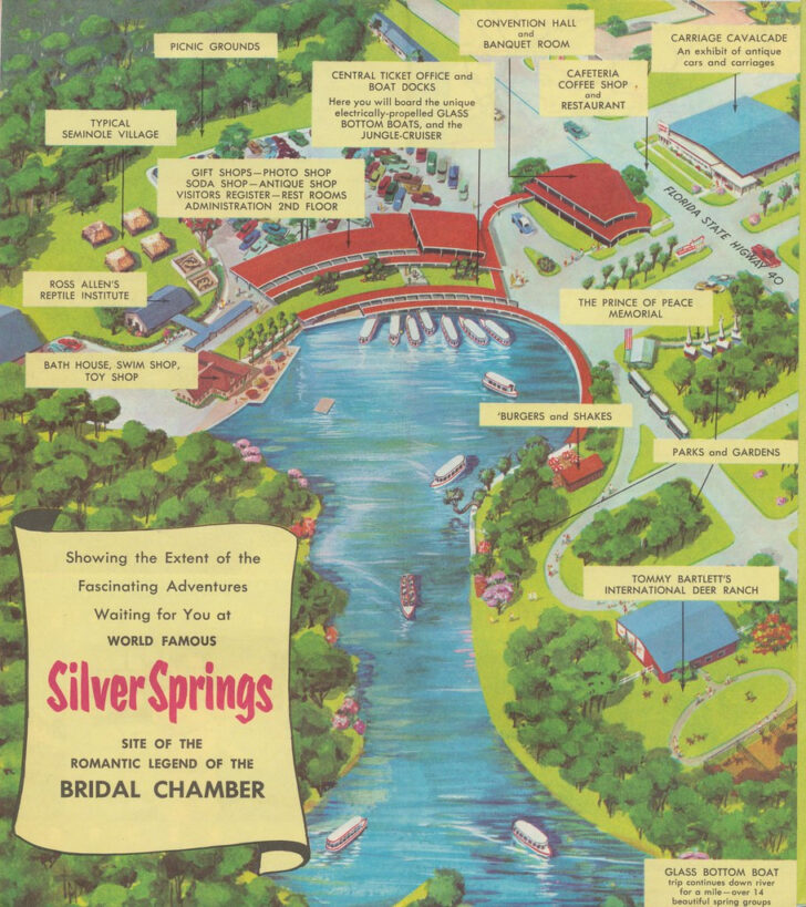Map of Silver Springs Florida