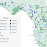 Florida Springs Map For Map Of Florida Natural Springs