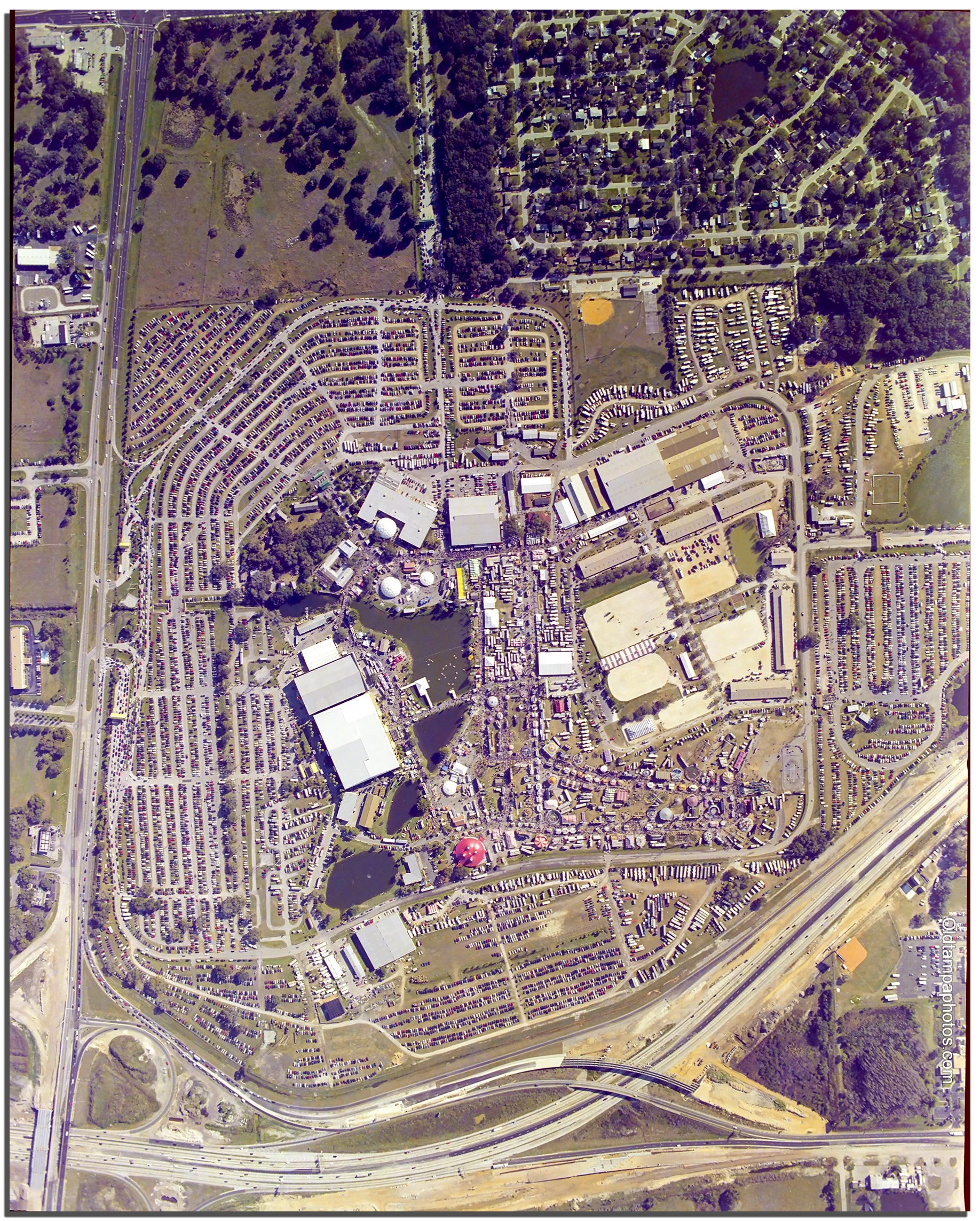 Florida State Fairgrounds — Old Tampa Photos Home within Map of Florida State Fairgrounds Tampa