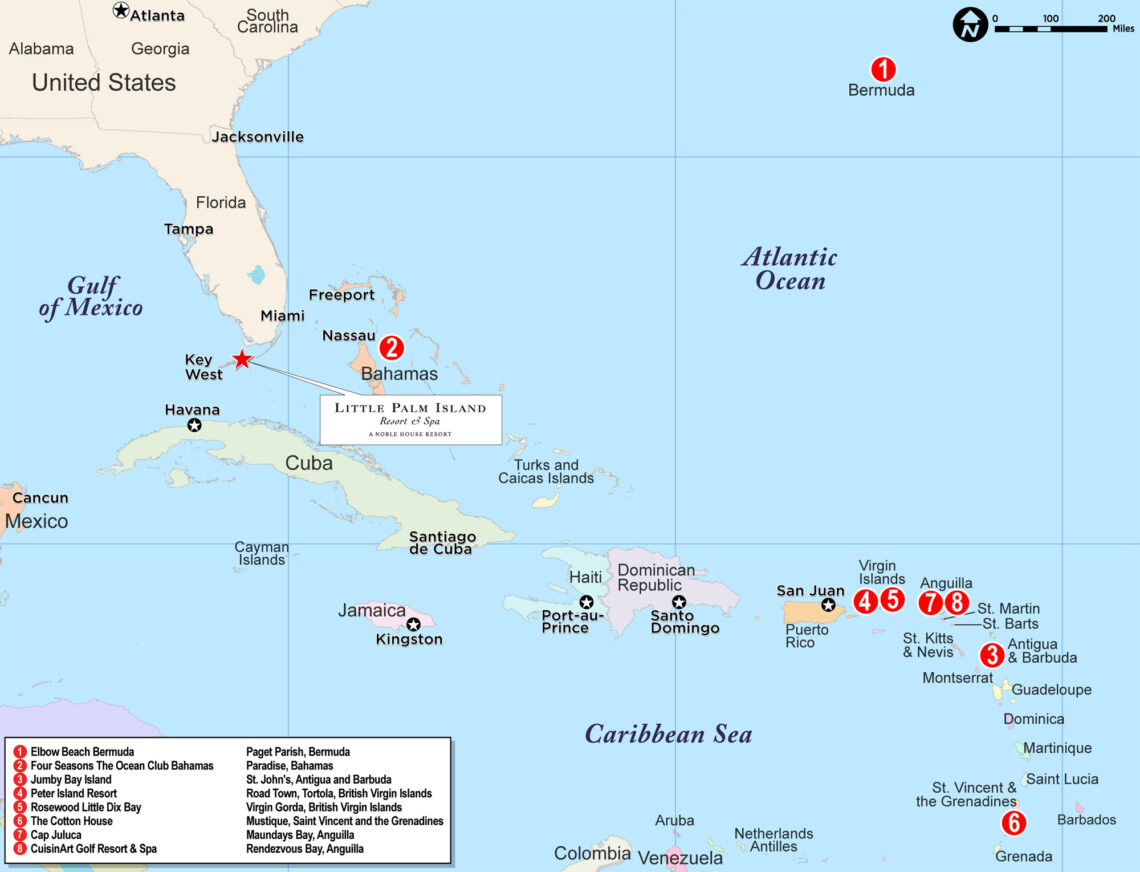 Florida &amp;amp; The Caribbean | Red Paw Technologies in Map Of Florida To Bahamas