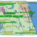 Florida Timucua Tribe  Adena To Mississippian Culture – Book Of With Regard To Map Of Indian Mounds In Florida