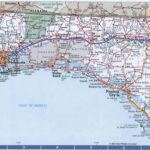 Florida Western Roads Map. Map Of West Florida Cities And Highways With Highway Map Of Florida Panhandle