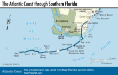 Florida'S Atlantic Coast Route: Exploring Key Largo | Road Trip Usa pertaining to Map of Atlantic Side of Florida