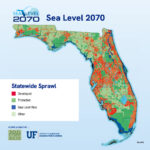 Florida'S Rising Seas   Mapping Our Future   Sea Level 2040 Inside Map Of Flooding In Florida