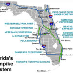 Florida'S Turnpike: A Must Drive For Every Disney Bound Florida Pertaining To Map Of The Florida Turnpike
