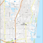 Fort Lauderdale Map, Florida   Gis Geography In Map Of Florida Fort Lauderdale