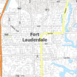 Fort Lauderdale Map, Florida   Gis Geography Within Map Of Lauderdale By The Sea Florida