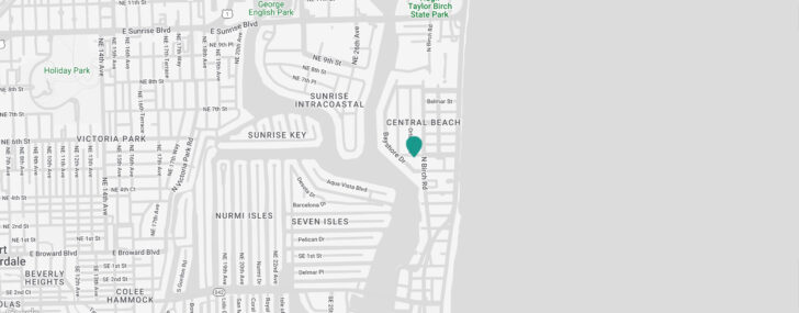 Map of Hotels in Fort Lauderdale Florida