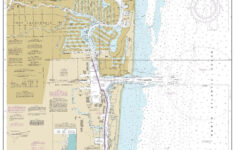 Fort Lauderdale Port Everglades, Fl - 2024 Nautical Chart Print within Map of Port Everglades Florida