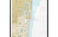 Fort Lauderdale Port Everglades Nautical Chart 11470 - Floating throughout Map Of Port Everglades Florida