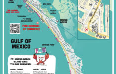 Fort Myers Beach Map - Fort Myers Beach Chamber intended for Map of Florida Fort Myers Beach