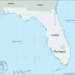 Fort Myers | Florida, Map, History, & Population | Britannica With Fort Myers On Map Of Florida
