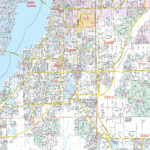 Fort Myers & Lee County, Fl Wall Mapkappa   The Map Shop In Fort Myers Florida Map Of Florida