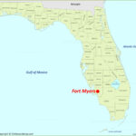 Fort Myers Location On The Florida Map   Ontheworldmap Intended For Fort Myers On Map Of Florida