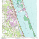 Fort Pierce Topographic Map 1:24,000 Scale, Florida Intended For Map Of Florida Fort Pierce
