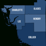 Fpan   Southwest In Map Of Counties In Southwest Florida