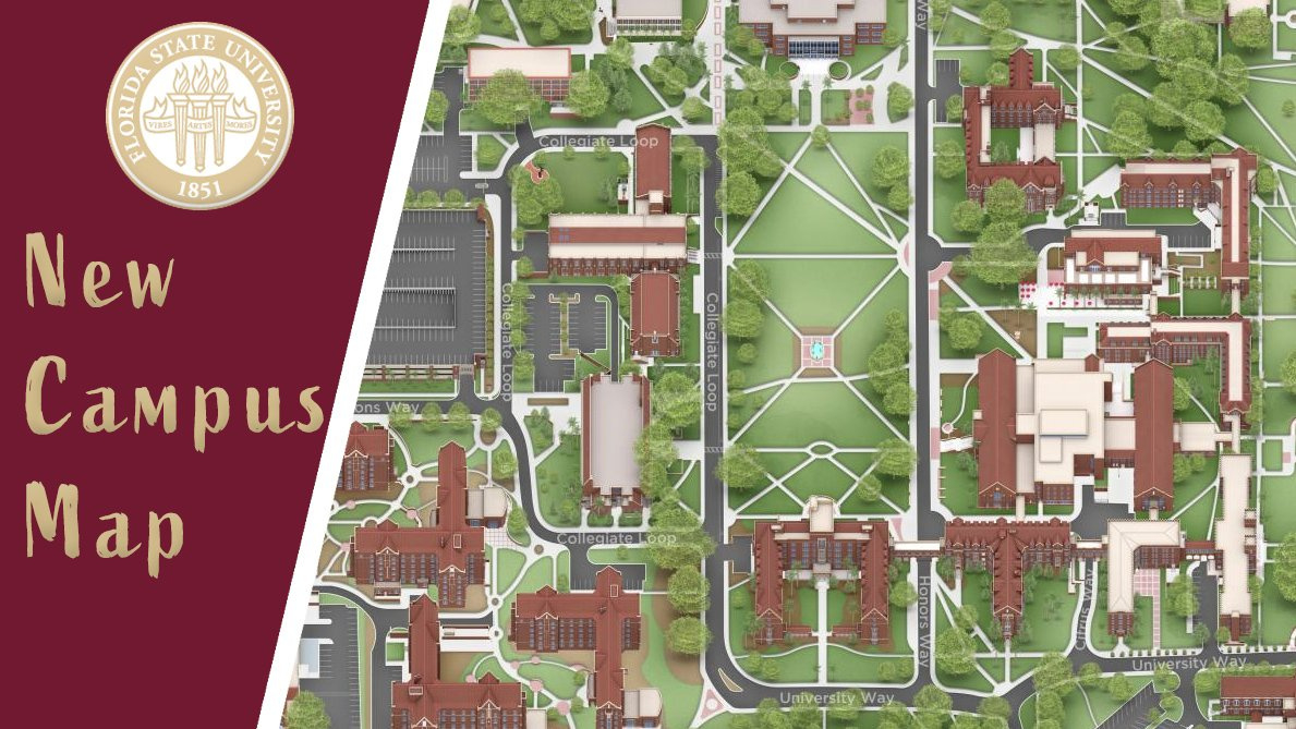 Fsu Facilities On X: &amp;quot;We Are Very Excited To Introduce The New inside Map of Florida State University Campus