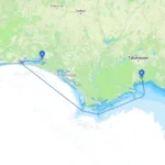 Ft. Lauderdale To Miami Beachboat   Savvy Navvy Smart Routing In Map Of Florida Ft Lauderdale To Miami