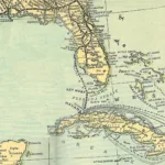 Gateways To The Caribbean | Tampa Bay History Center Within Map Of Cuba To Florida