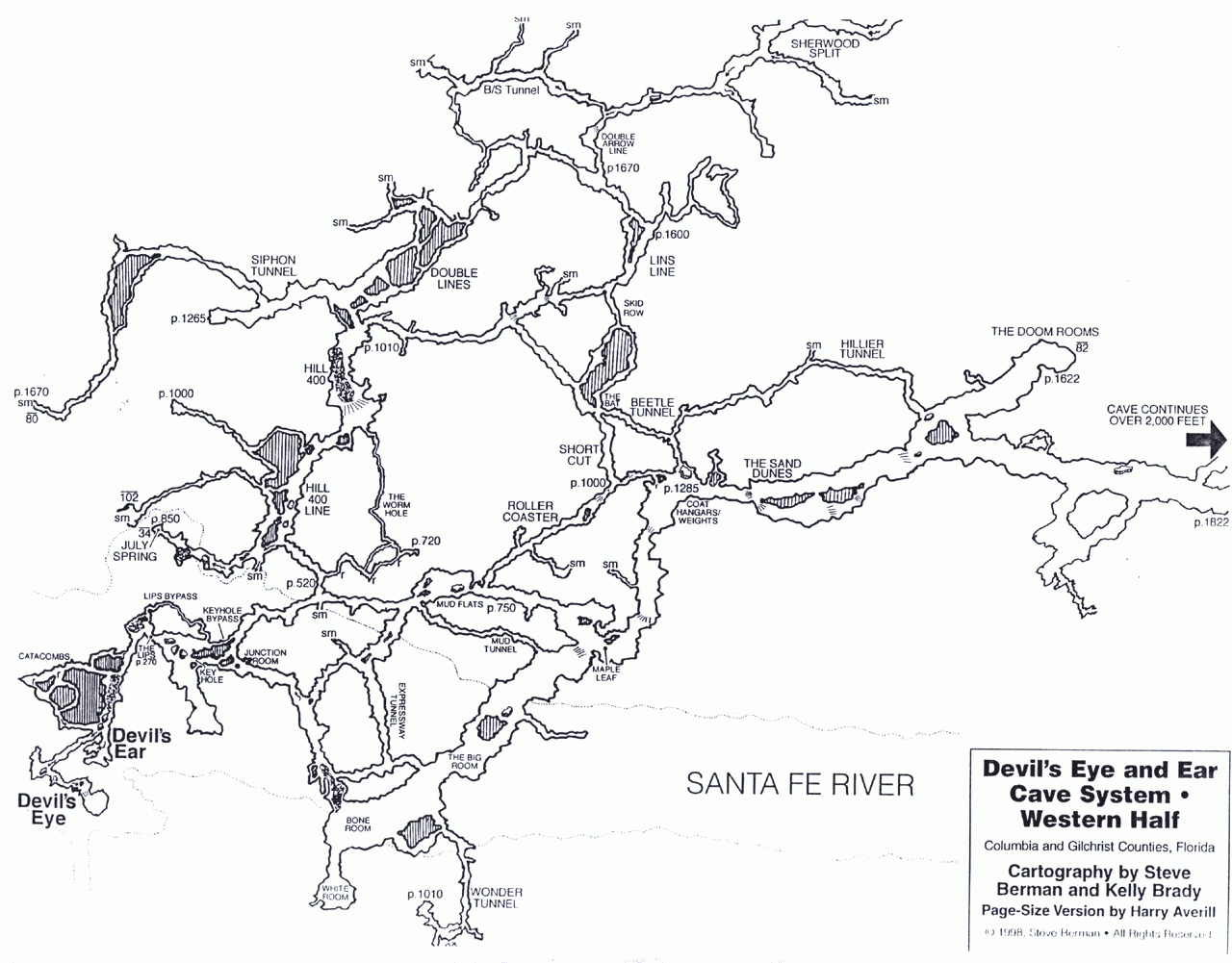 Ginnie Springs for Map Of Ginnie Springs Florida