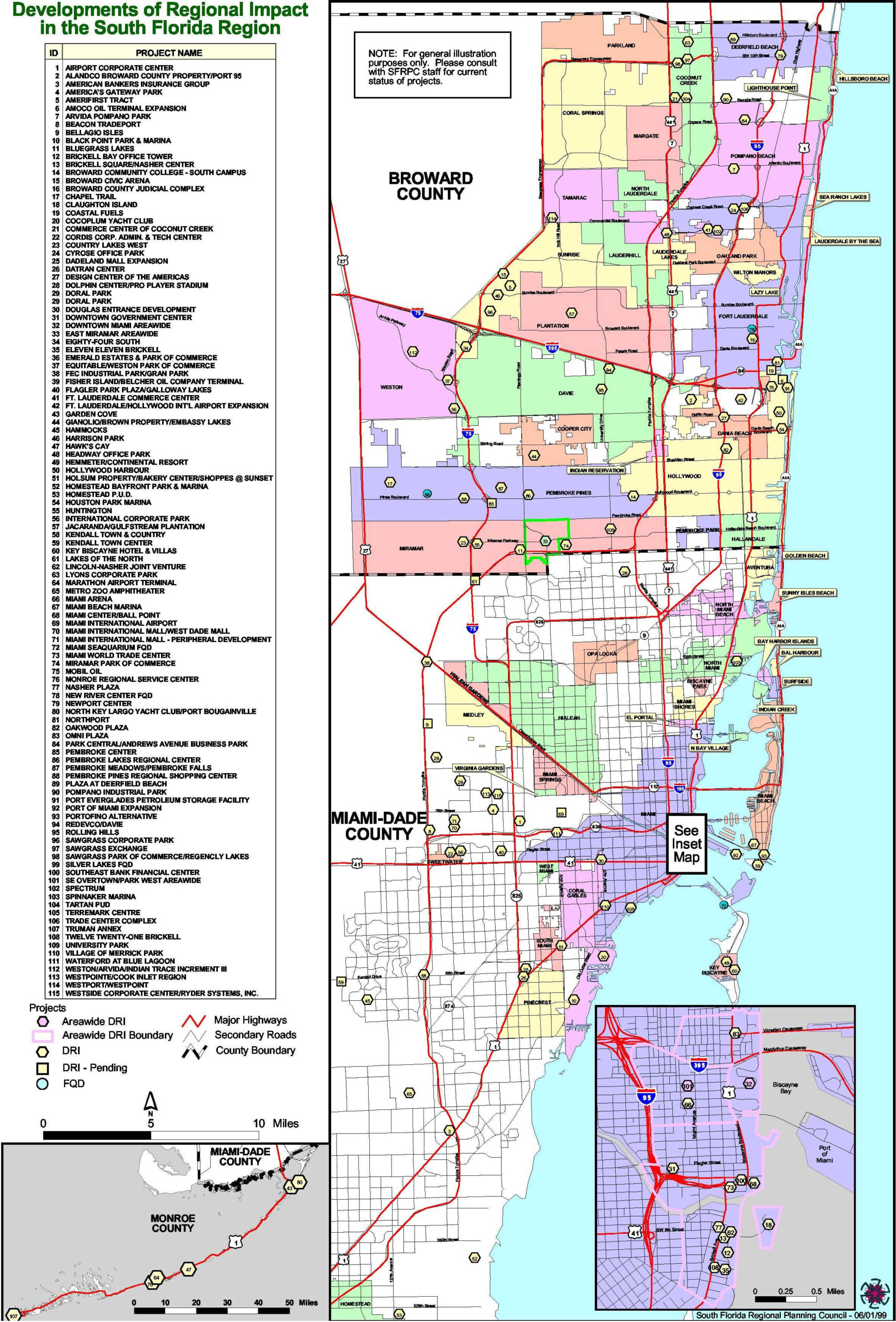 Gis Map Gallery inside Map of Miami Dade Florida