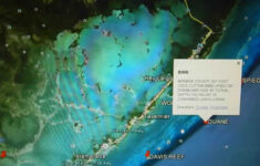Google Earth Fishing - Florida Keys Reef Overview for Google Map of the Florida Keys