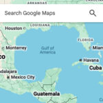 Google Maps Now Shows Gulf Of America, But Not For Everyone Regarding Google Map Gulf Of Mexico Florida