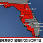 Gov. Ron Desantis Issues A State Of Emergency For 54 Florida Counties Throughout Florida State Of Emergency Map