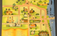 Guide Book And Map St. Augustine Florida throughout Map Of Historic St Augustine Florida