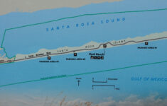 Gulf Islands National Seashore (Florida) | Santa Rosa Area | throughout Map of Santa Rosa Island Florida