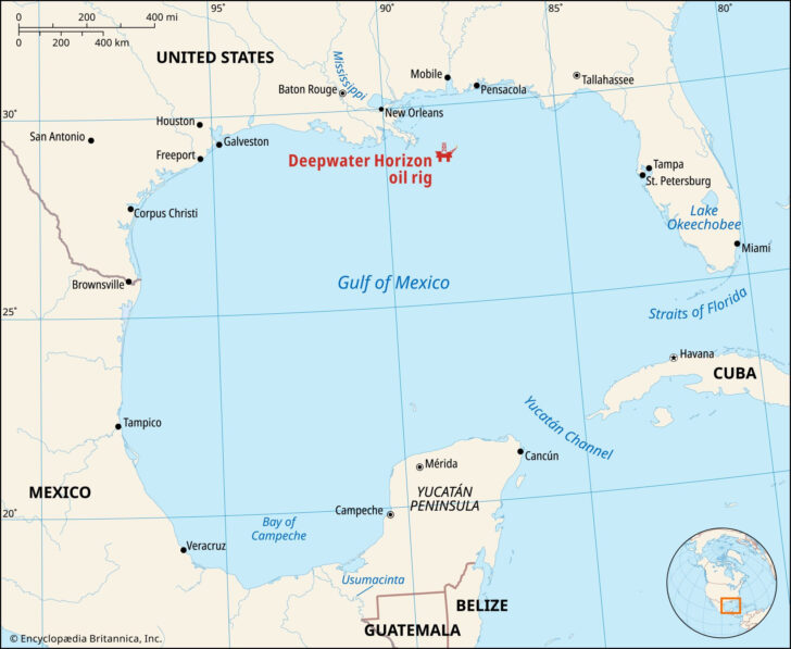 Florida Map Gulf of Mexico