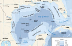 Gulf Of Mexico / Gulf Of America | Map, Name, Origin, Ecosystem with regard to Gulf of Mexico Florida Map