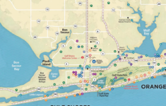Gulf Shores And Orange Beach Maps 2023 in Map of Alabama and Florida Gulf Coast